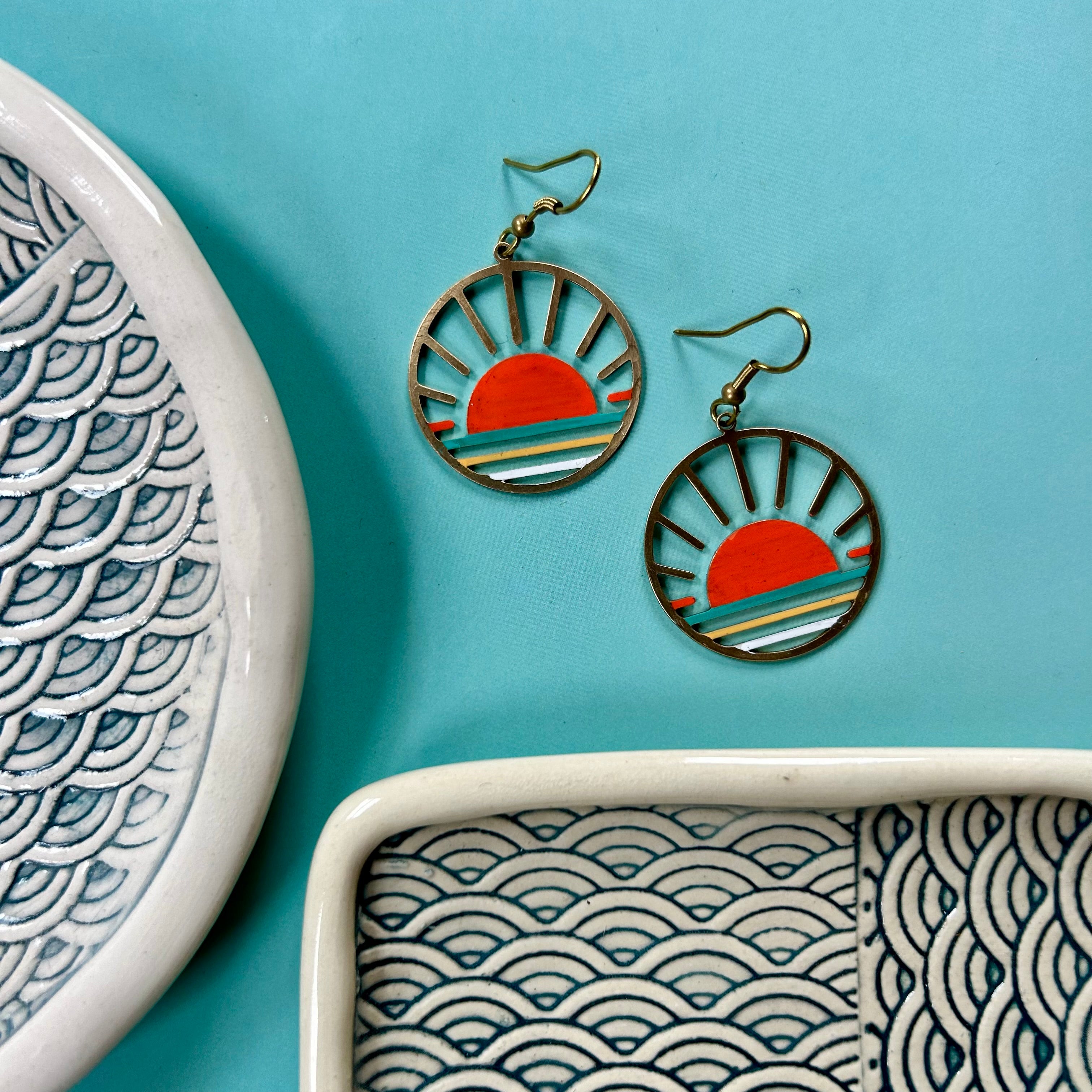 Waverunner Earrings