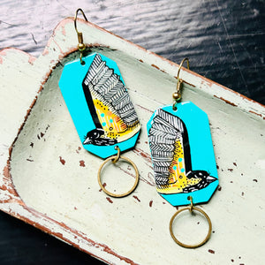 One-of-a-Kind Earrings: Chickadee series