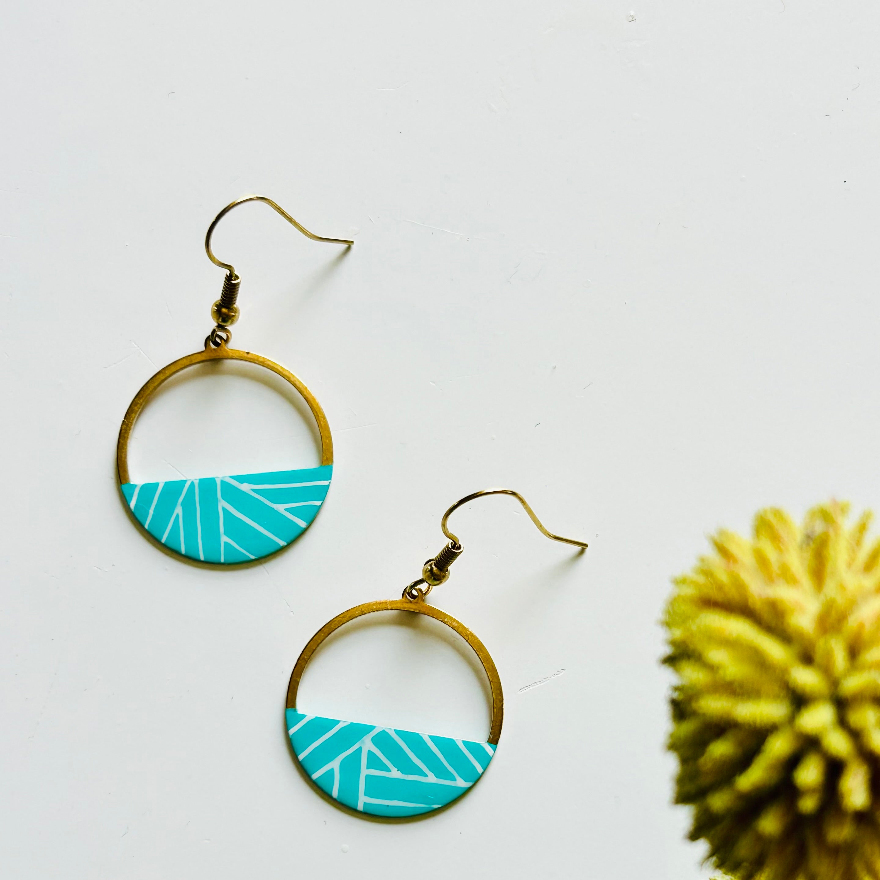 Crescent Hoop Earrings-Vibe