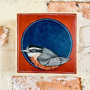 Nuthatch original illustration