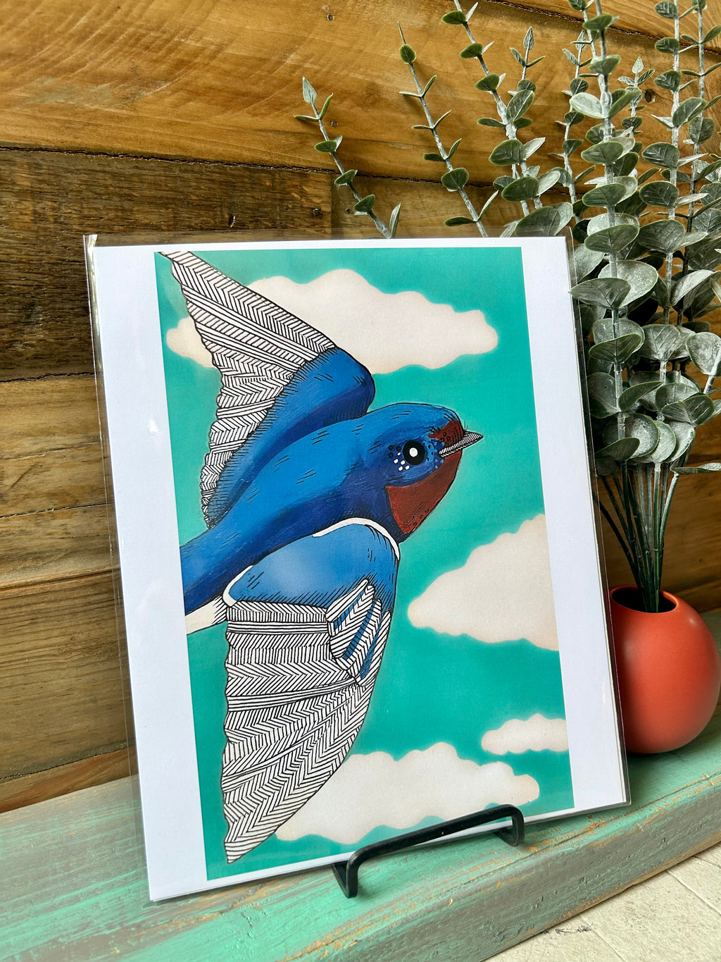 Bluebird & A Blue Blue Sky