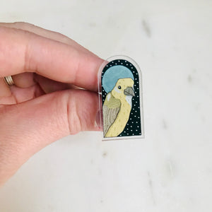 Canary Arch Acrylic Pin