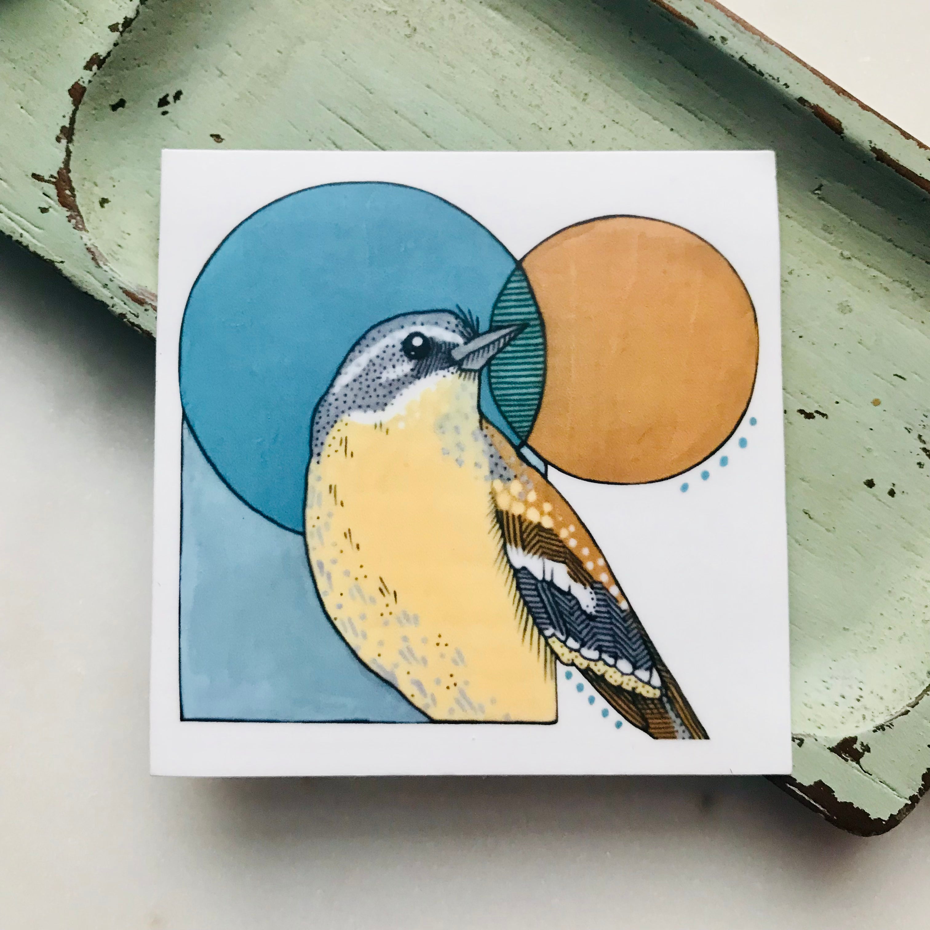 Birdie Vinyl Sticker