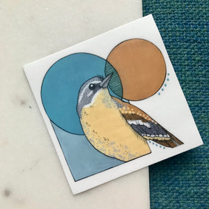 Birdie Vinyl Sticker